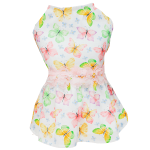 Vestido Sarja Borboleta