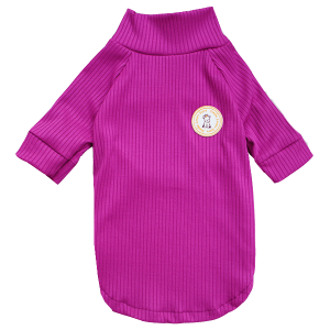 Camiseta Canelada Fuschia