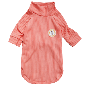 Camiseta Canelada Salmão