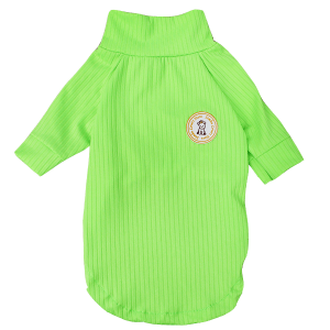 Camiseta Canelada Verde Neon