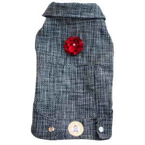 Jaqueta Tweed Preto Fem