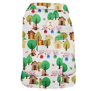 Jaqueta Tricoline 3 Porquinhos