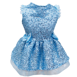 Vestido Paetê Frozen