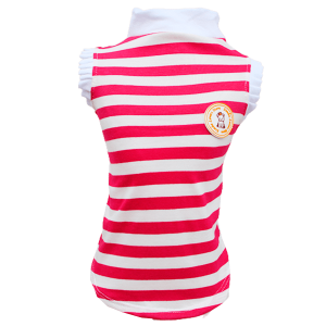Regata Malha Listrada Pink