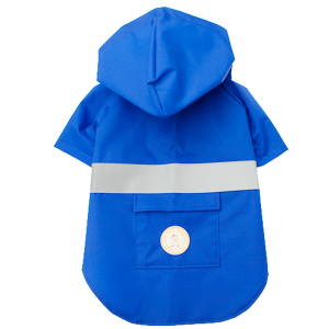 Capa de Chuva Azul Royal