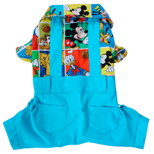 Shorts c/ Camisa Mickey Quadrado