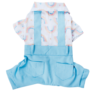 Shorts c/ Camisa Arco Iris Aquarela