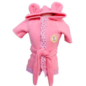 Roupão Toalha Rosa Chiclete