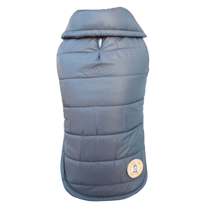 Colete Nylon Cinza Chumbo