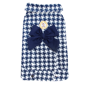 Jaqueta Pied Poule Marinho Fem