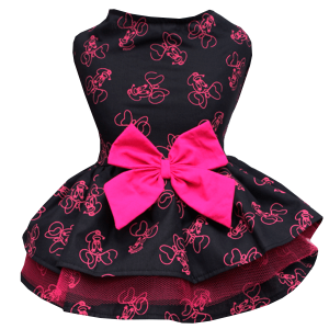 Vestido Minnie Preto