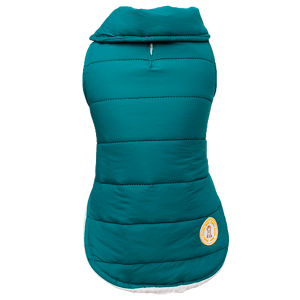 Colete Nylon Verde Petróleo