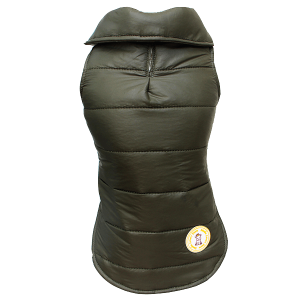 Colete Nylon Verde Musgo