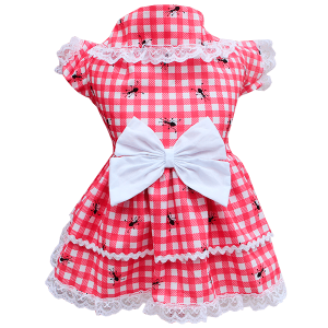 Vestido Xadrez Formiga