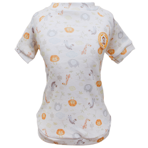 Camiseta Safari Amarela Bebe