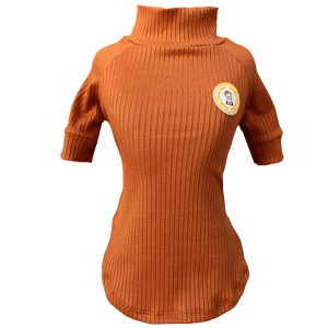 Camiseta Canelada Caramelo