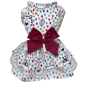 Vestido Bichinhos Folha Gotinhas