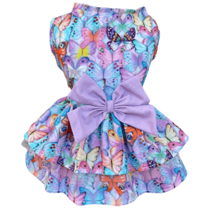 Vestido Borboletas Coloridas