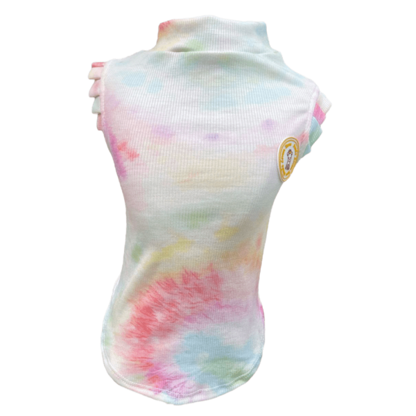 Regata Canelada Ribana Tie Dye Fem - Imagem 1