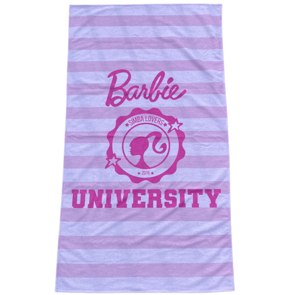 Toalha Barbie University - Imagem 1