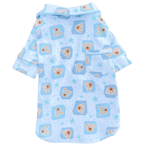 Pijama 2 Patas Ursinho Oculos Azul