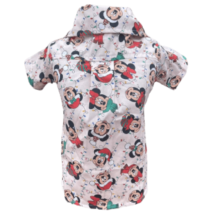 Camisa Mickey Luzinhas