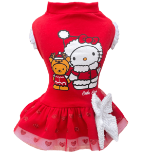 Vestido Hello Kitty Natal