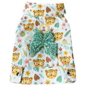 Jaqueta Cropped Oncinha
