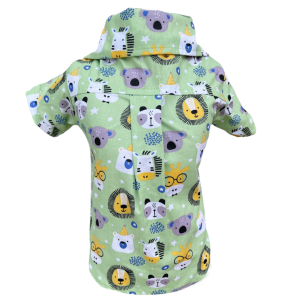 Camisa Bichinhos Verde Claro