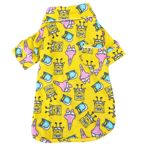 Pijama 2 Patas Bob Esponja Amarelo