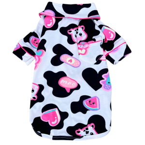 Pijama 2 Patas Vaquinha Neon