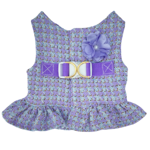 Peitoral Tweed Lilás