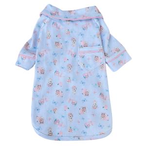Pijama 2 Patas Ursinho Flores