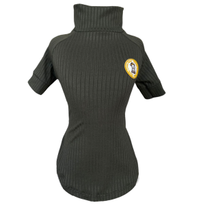 Camiseta Canelada Verde Militar