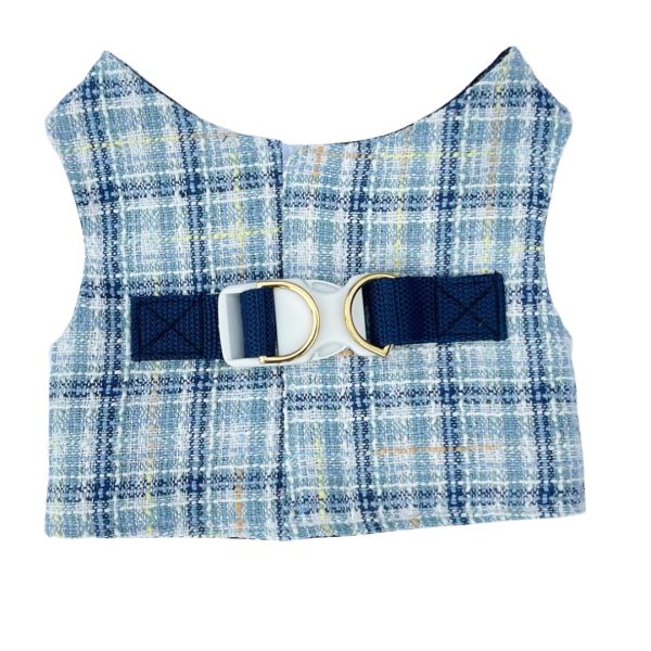 Peitoral Tweed Azul Masc - Imagem 1