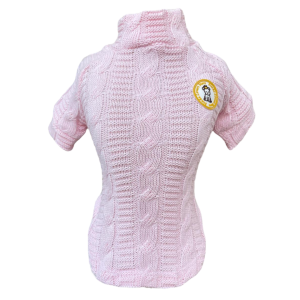 Camiseta Tricot Rosa