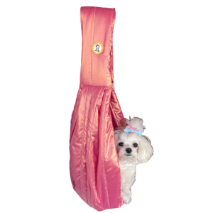 Sling Nylon Perolado Rosê