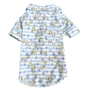 Pijama 2 Patas Girafa Listrada Azul