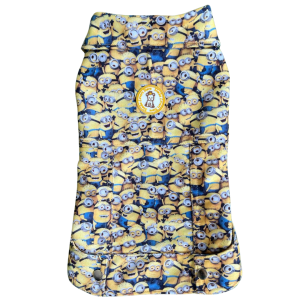 Jaqueta Moletom Minions Masc - Imagem 1