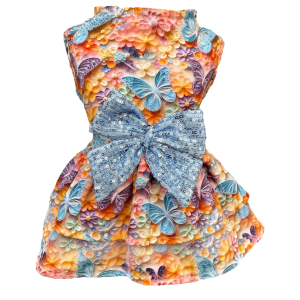 Vestido Borboletas Coloridas
