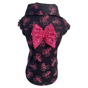 Camisa Regata Minnie Preto Fem