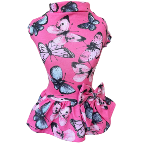 Vestido Borboletas Pink