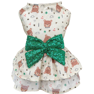 Vestido Ursinhos Abelha