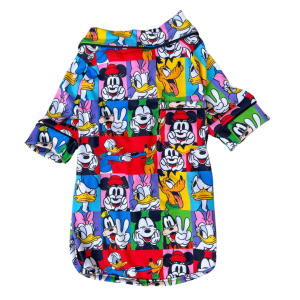 Pijama 2 Patas Turma do Mickey Quadrado