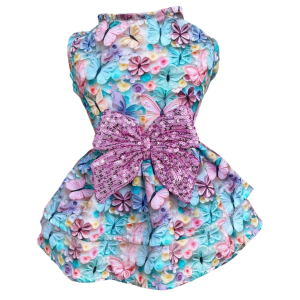 Vestido Borboleta 3D