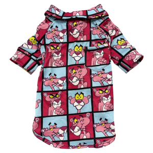 Pijama 2 Patas Pantera Cor de Rosa