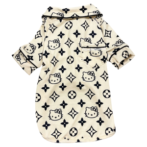 Pijama 2 Patas Hello Kitty Bege