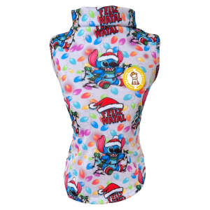 Regata Stitch Feliz Natal Masc