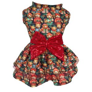 Vestido Ursinhos Natalinos