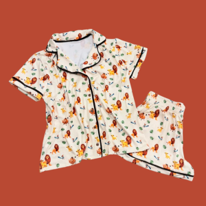 Pijama Adulto Rei Leão Plantinha Feminino